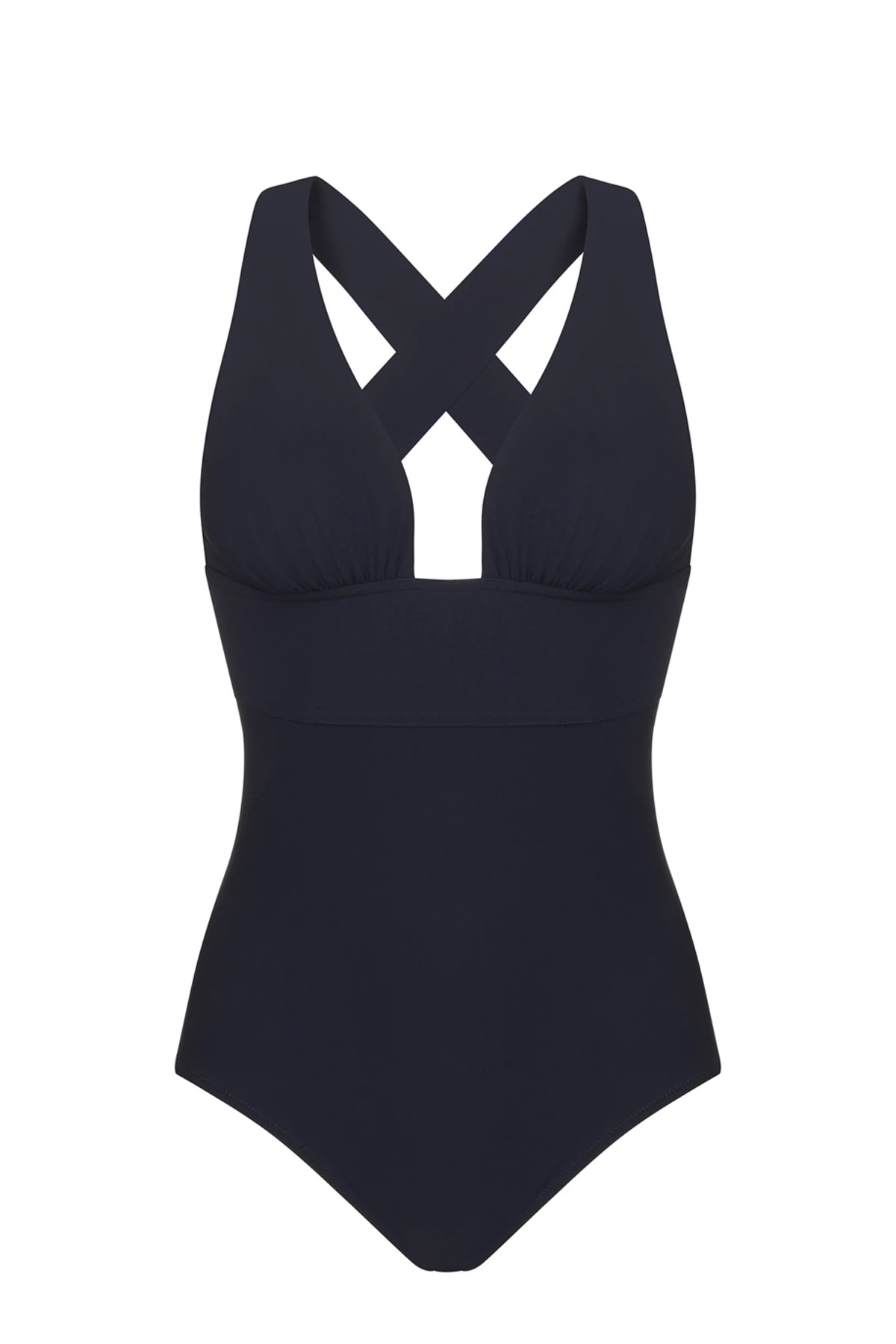 Summervivi-White Water Plunge One Piece Swimsuit